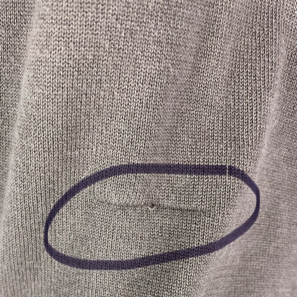 J JILL 2X 18 20 XXL Sweater Pullover V-Neck Brown Tan Casual Stretch - Picture 3 of 5